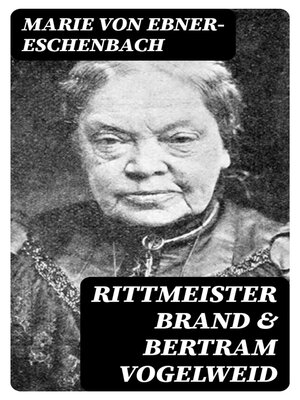 cover image of Rittmeister Brand & Bertram Vogelweid